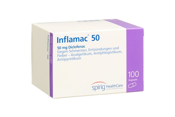 Inflamac Kaps 50 mg 100 Stk