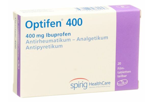 Optifen Filmtabl 400 mg 20 Stk