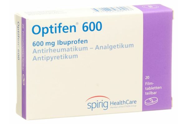 Optifen Filmtabl 600 mg 20 Stk