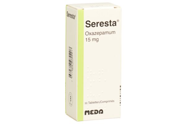 Seresta Tabl 15 mg 50 Stk