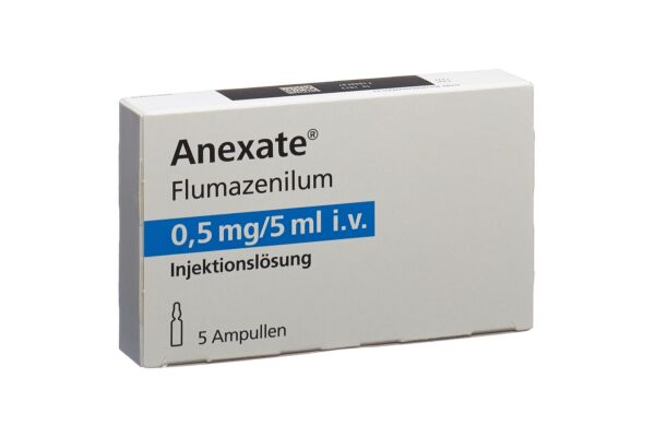 Anexate Inj Lös 0.5 mg/5ml 5 Amp 5 ml