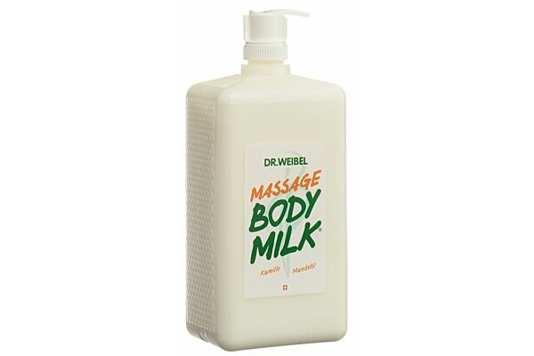 Dr. Weibel Massage Bodymilk Fl 1000 ml