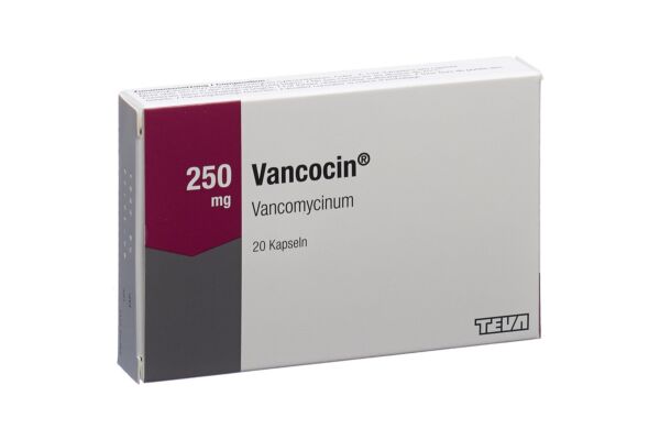 Vancocin Kaps 250 mg 20 Stk