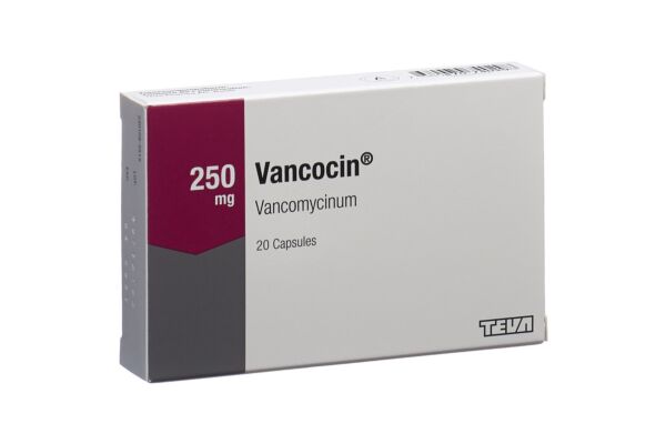Vancocin Kaps 250 mg 20 Stk