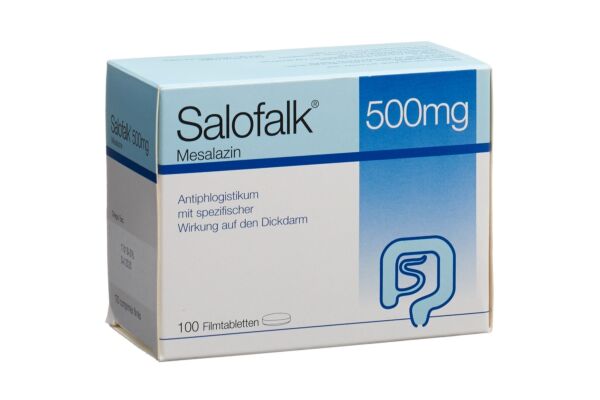 Salofalk cpr pell 500 mg 100 pce