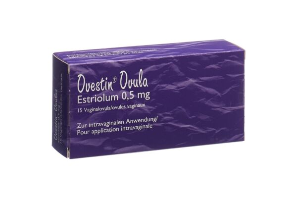Ovestin Ovula 0.5 mg 15 Stk