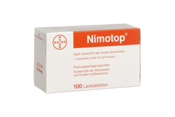 Nimotop Lacktabl 30 mg 100 Stk