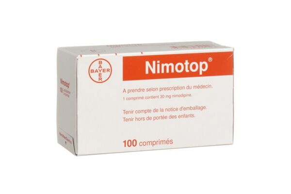 Nimotop cpr laqué 30 mg 100 pce