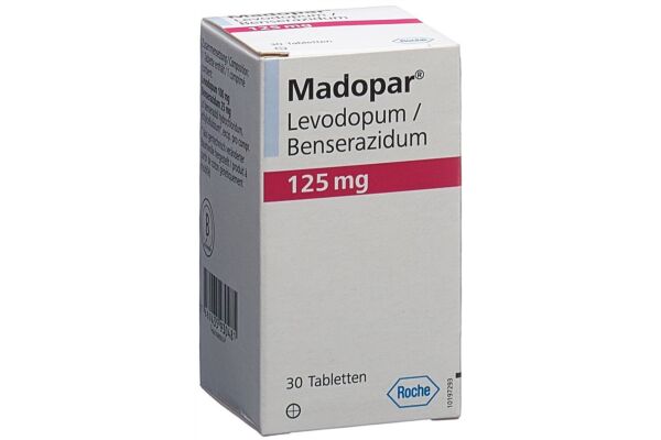 Madopar Tabl 125 mg 30 Stk