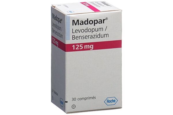 Madopar cpr 125 mg 30 pce