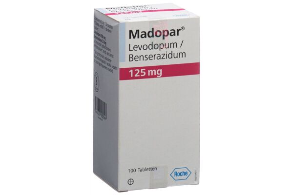 Madopar Tabl 125 mg 100 Stk