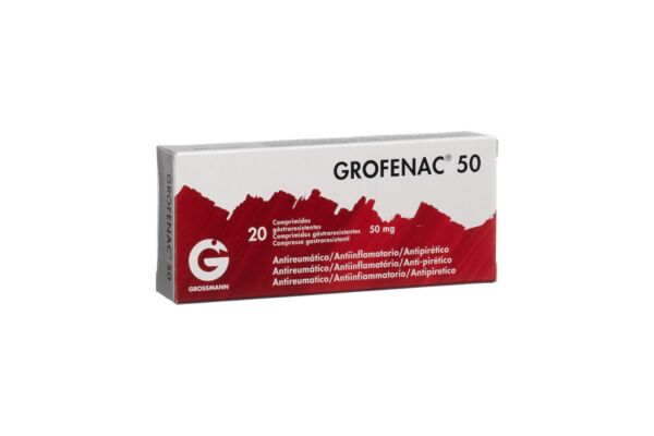 Grofenac Filmtabl 50 mg 20 Stk