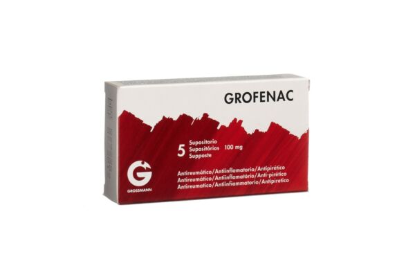 Grofenac Supp 100 mg 5 Stk