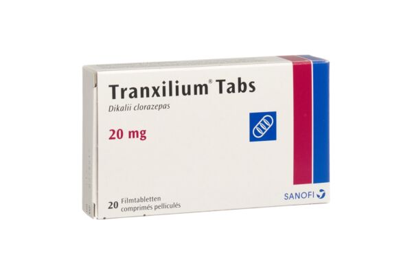 Tranxilium Tabs cpr pell 20 mg 20 pce