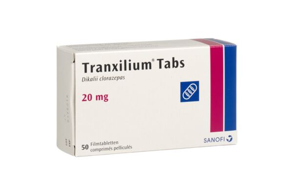 Tranxilium Tabs Filmtabl 20 mg 50 Stk