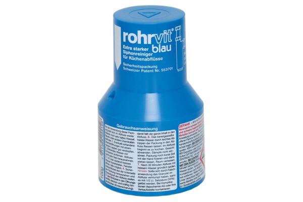 Rohrvit détergent écoulement gran bleu 100 g