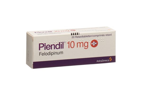 Plendil Ret Tabl 10 mg 20 Stk