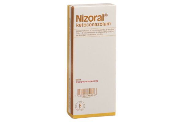 Nizoral shampooing 20 mg/g fl 60 ml