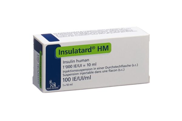 Insuline Insulatard HM flac 10 ml