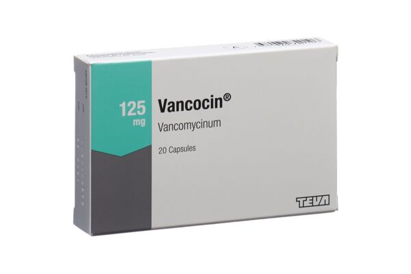 Vancocin Kaps 125 mg 20 Stk