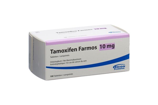 Tamoxifen Farmos Tabl 10 mg 100 Stk