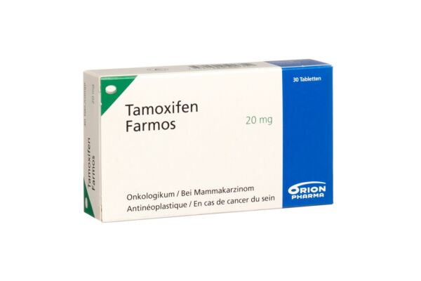 Tamoxifen Farmos Tabl 20 mg 30 Stk