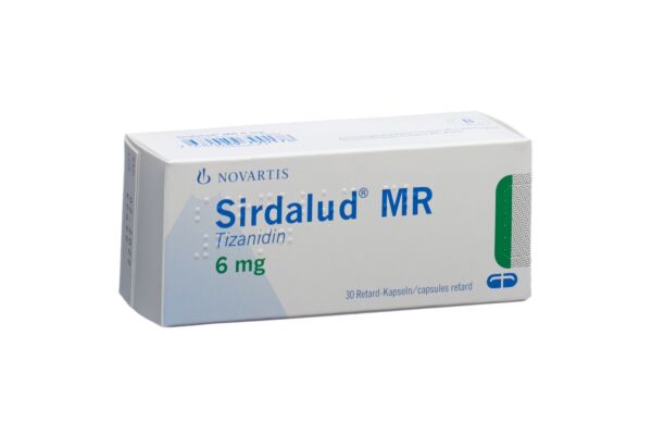 Sirdalud MR Ret Kaps 6 mg 30 Stk