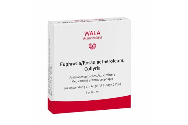 Wala Euphrasia/Rosae aetherolum Gtt Opht 5 Monodos 0.5 ml