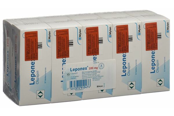 Leponex Tabl 100 mg 500 Stk