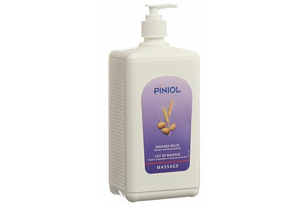 Piniol Massagemilch mit Mandel-Weizenkeimöl 1000 ml