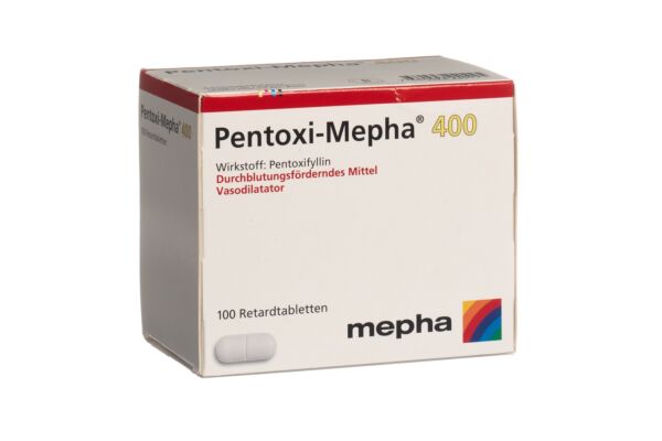 Pentoxi-Mepha cpr ret 400 mg 100 pce