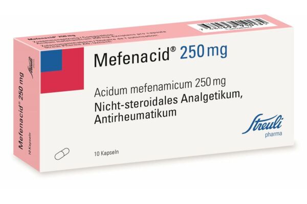 Méfénacide caps 250 mg 10 pce