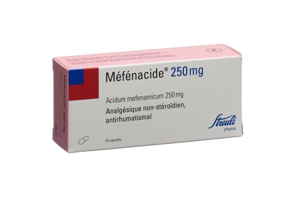 Méfénacide caps 250 mg 30 pce
