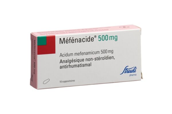 Mefenacid Supp 500 mg 10 Stk