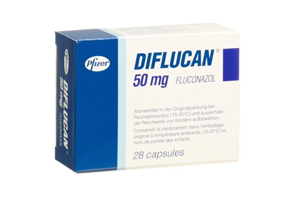 Diflucan caps 50 mg 28 pce