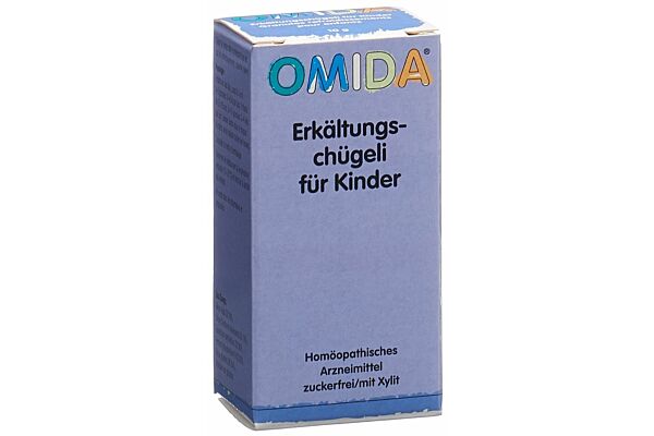 Omida Erkältungschügeli für Kinder ohne Zucker Fl 10 g