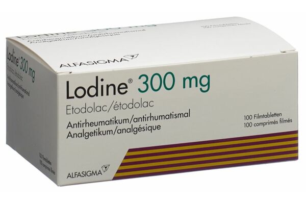 Lodine cpr pell 300 mg 100 pce