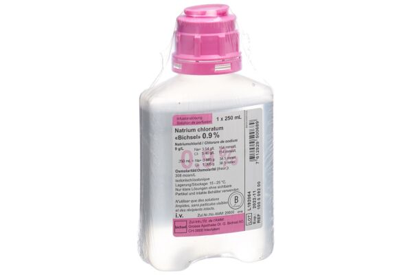 NaCl Bichsel Inf Lös 0.9 % 250ml Plastikflasche