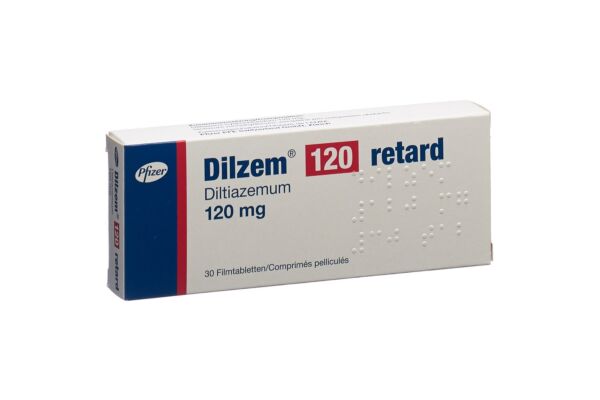 Dilzem Retard Ret Filmtabl 120 mg 30 Stk