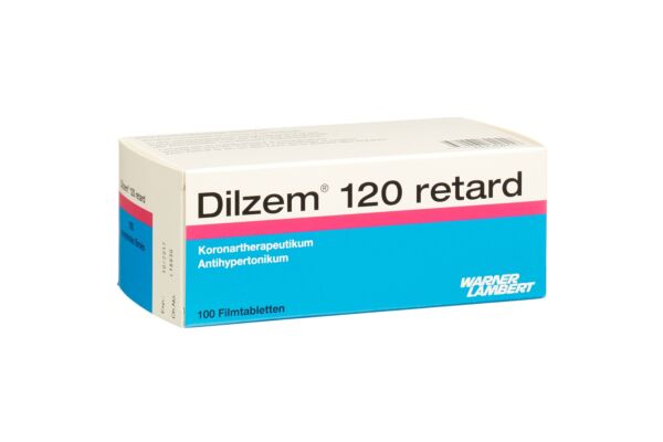 Dilzem Retard Ret Filmtabl 120 mg 100 Stk
