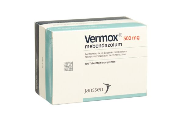 Vermox Tabl 500 mg 100 Stk