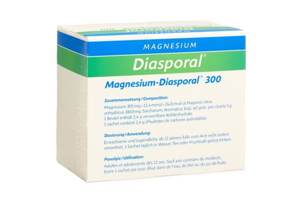 Magnesium Diasporal gran 300 mg sach 50 pce