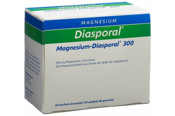 Magnesium Diasporal gran 300 mg sach 50 pce