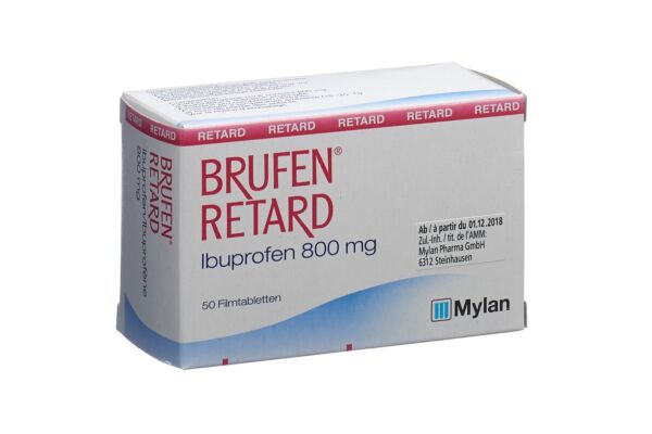 Brufen Retard cpr pell ret 800 mg 50 pce