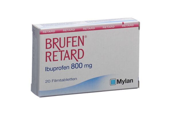 Brufen Retard Ret Filmtabl 800 mg 20 Stk