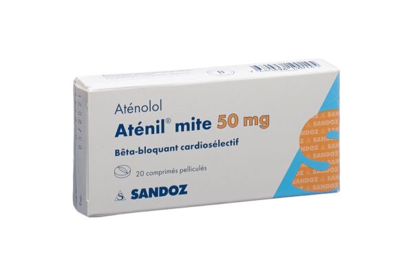 Aténil mite cpr pell 50 mg 20 pce
