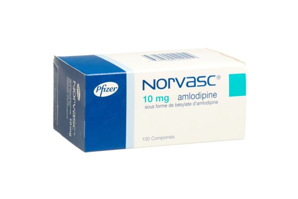 Norvasc Tabl 10 mg 100 Stk