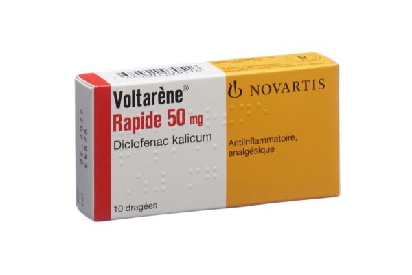 Voltarène Rapide drag 50 mg 10 pce