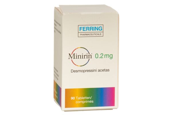 Minirin cpr 0.2 mg bte 90 pce