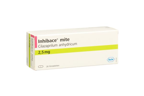 Inhibace mite Filmtabl 2.5 mg 28 Stk